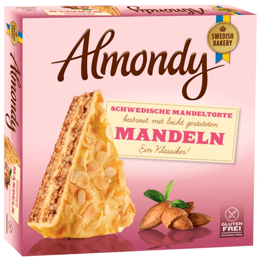 Almondy Schwedische Mandeltorte 400g